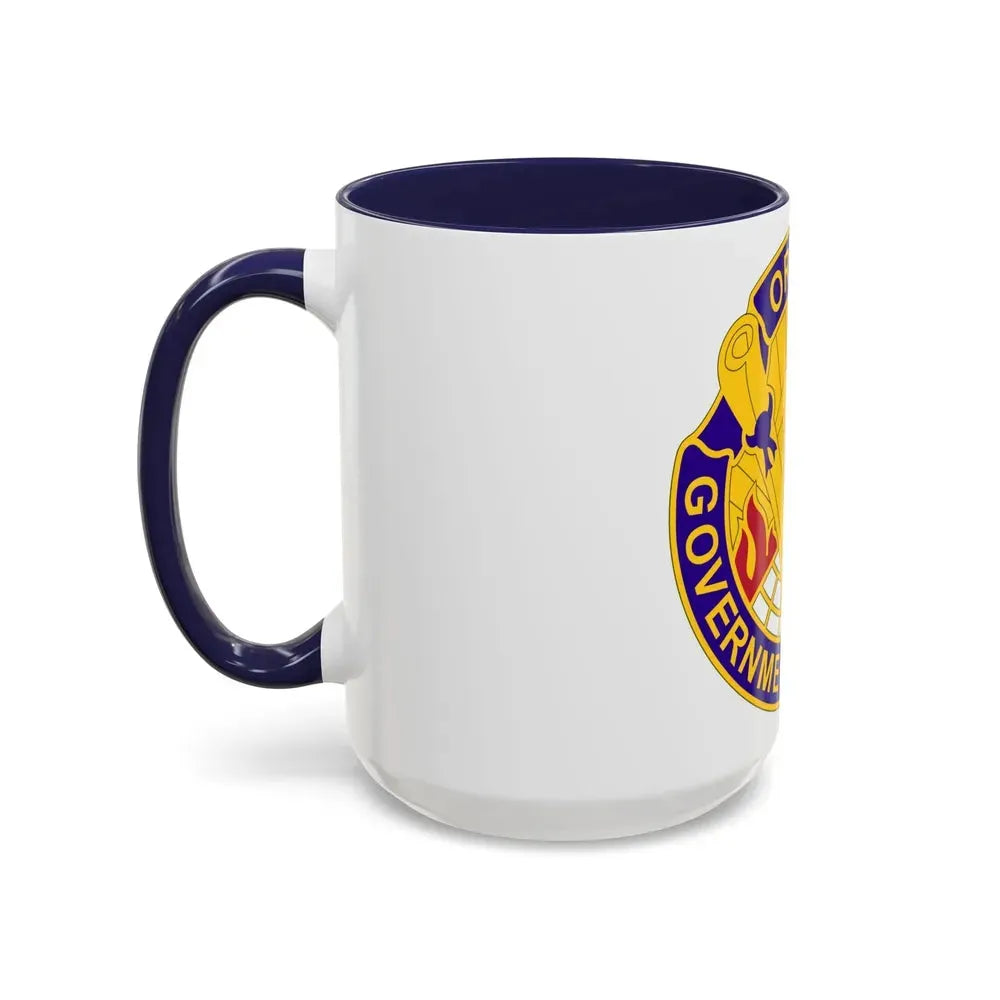 353 Civil Affairs Command 2 (U.S. Army) Accent Coffee Mug - Go Mug Yourself