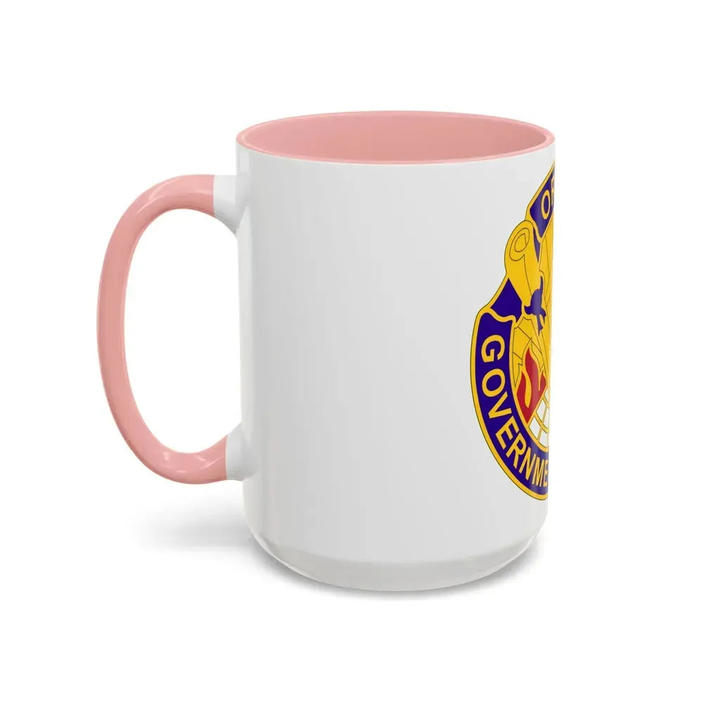 353 Civil Affairs Command 2 (U.S. Army) Accent Coffee Mug - Go Mug Yourself