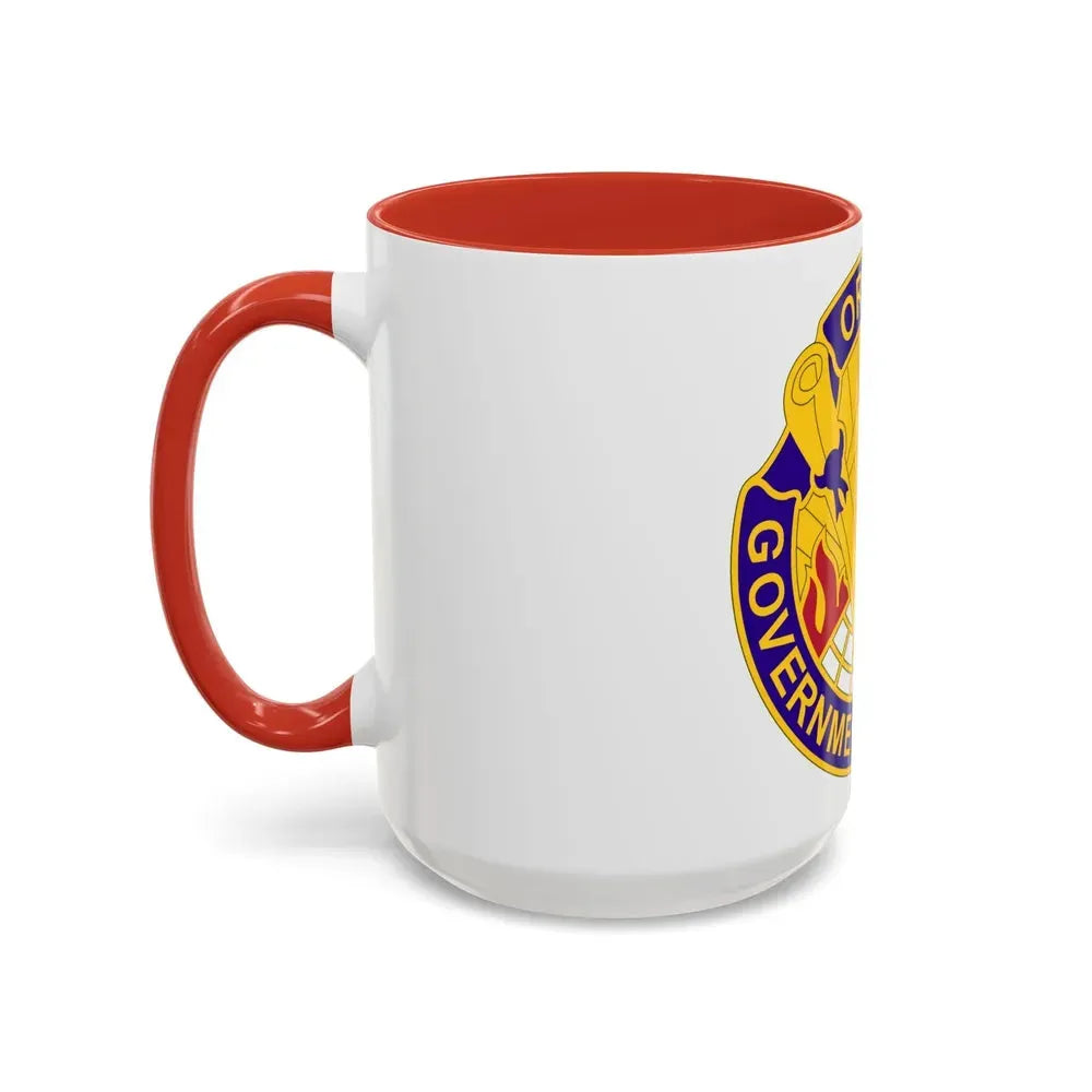353 Civil Affairs Command 2 (U.S. Army) Accent Coffee Mug - Go Mug Yourself
