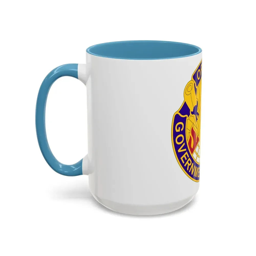 353 Civil Affairs Command 2 (U.S. Army) Accent Coffee Mug - Go Mug Yourself