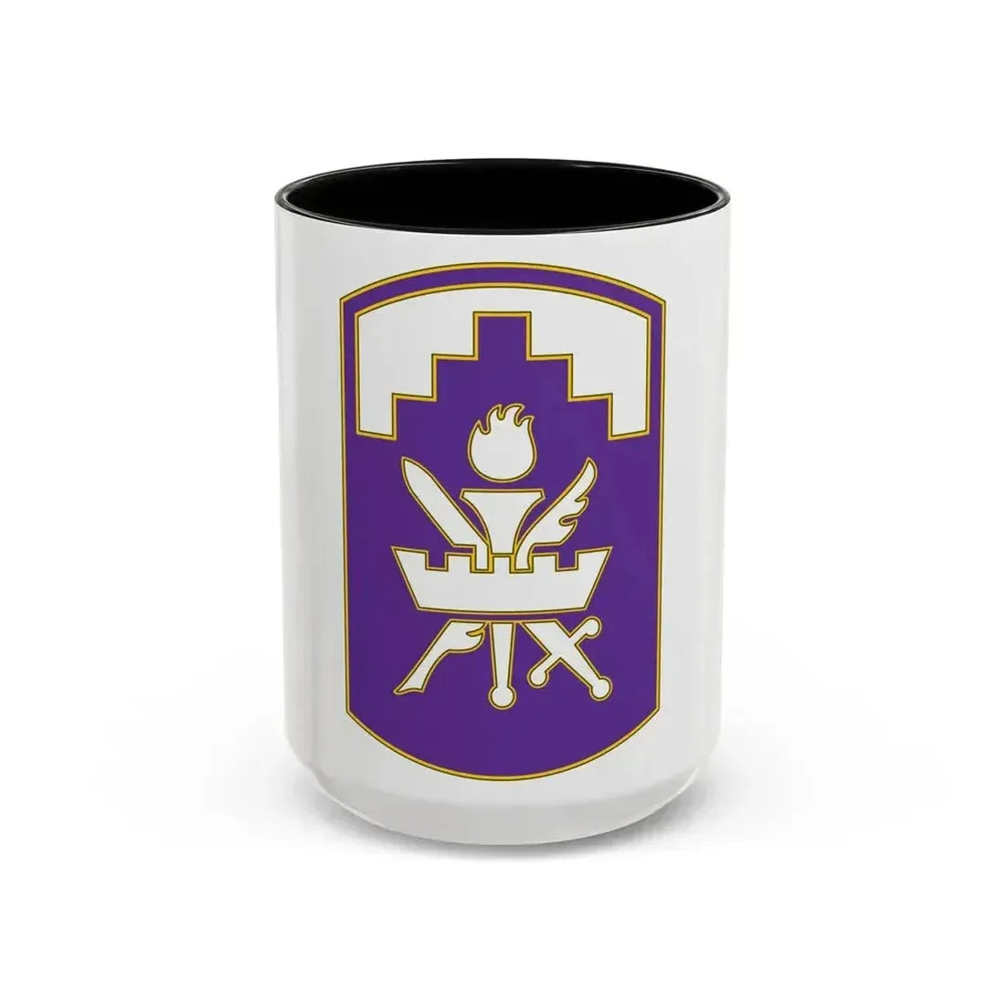353 Civil Affairs Command 3 (U.S. Army) Accent Coffee Mug 15oz Black - Go Mug Yourself