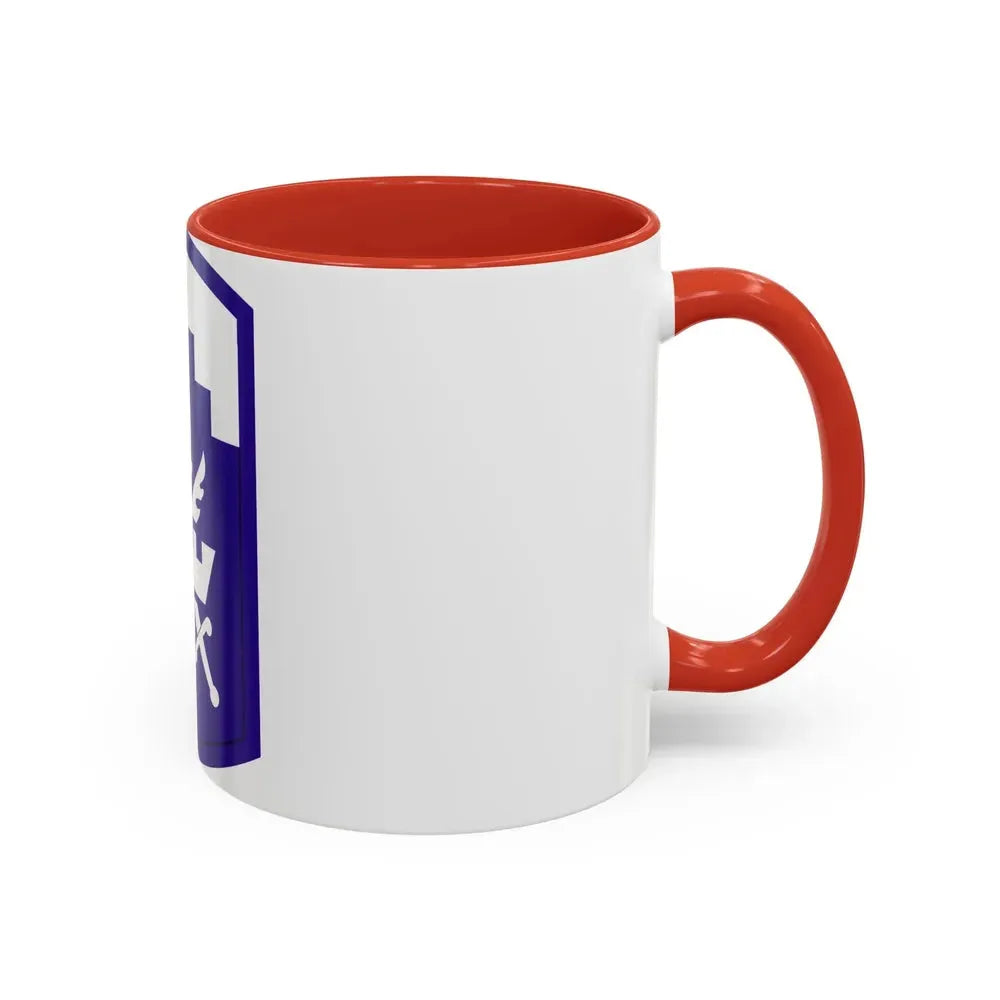 353 Civil Affairs Command (U.S. Army) Accent Coffee Mug - Go Mug Yourself