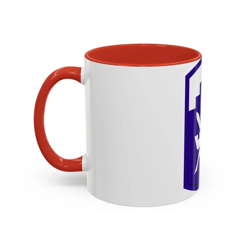 353 Civil Affairs Command (U.S. Army) Accent Coffee Mug - Go Mug Yourself