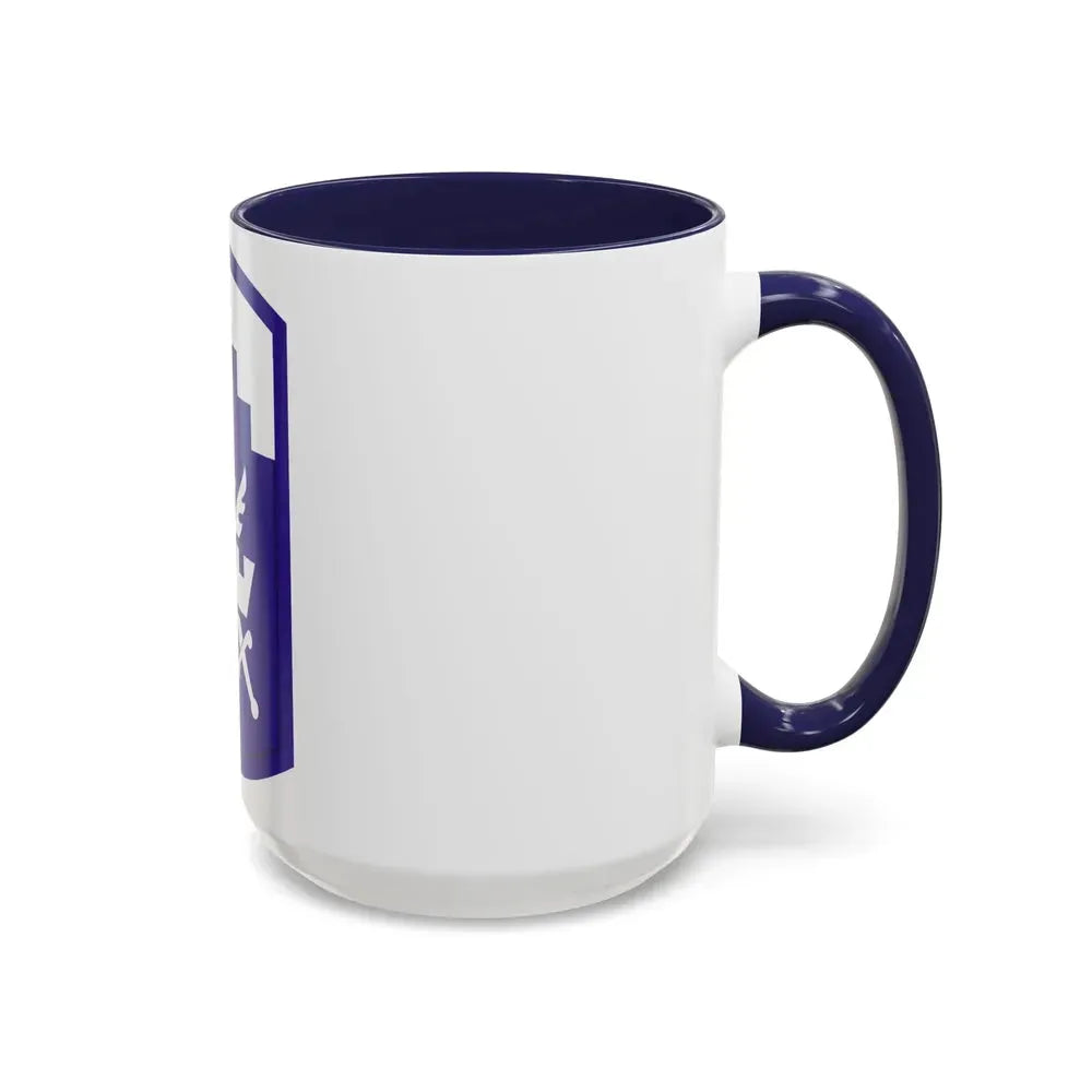 353 Civil Affairs Command (U.S. Army) Accent Coffee Mug - Go Mug Yourself