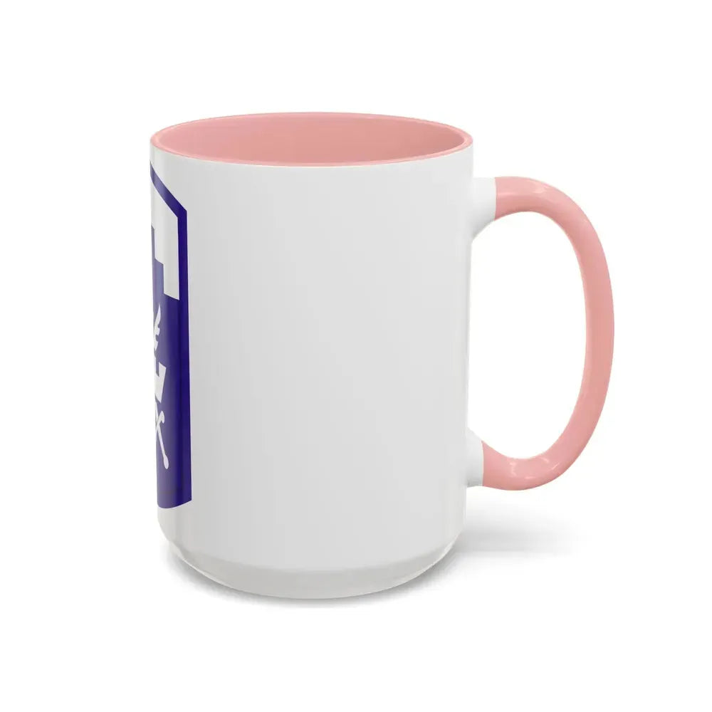 353 Civil Affairs Command (U.S. Army) Accent Coffee Mug - Go Mug Yourself