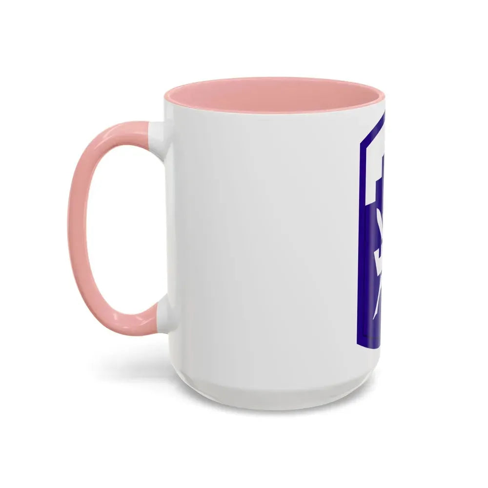 353 Civil Affairs Command (U.S. Army) Accent Coffee Mug - Go Mug Yourself