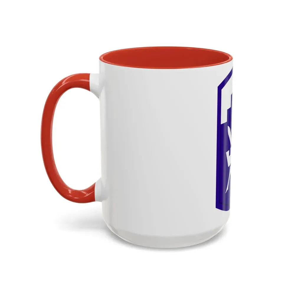 353 Civil Affairs Command (U.S. Army) Accent Coffee Mug - Go Mug Yourself