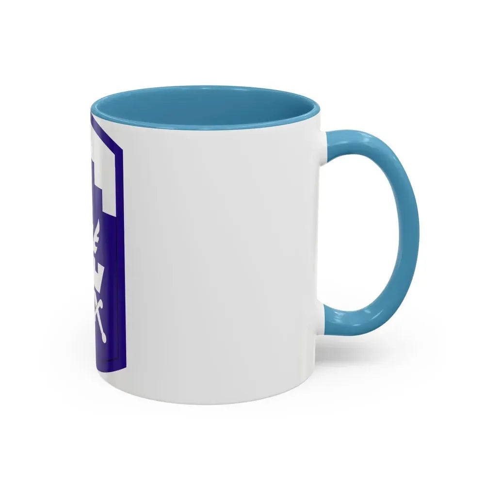 353 Civil Affairs Command (U.S. Army) Accent Coffee Mug - Go Mug Yourself