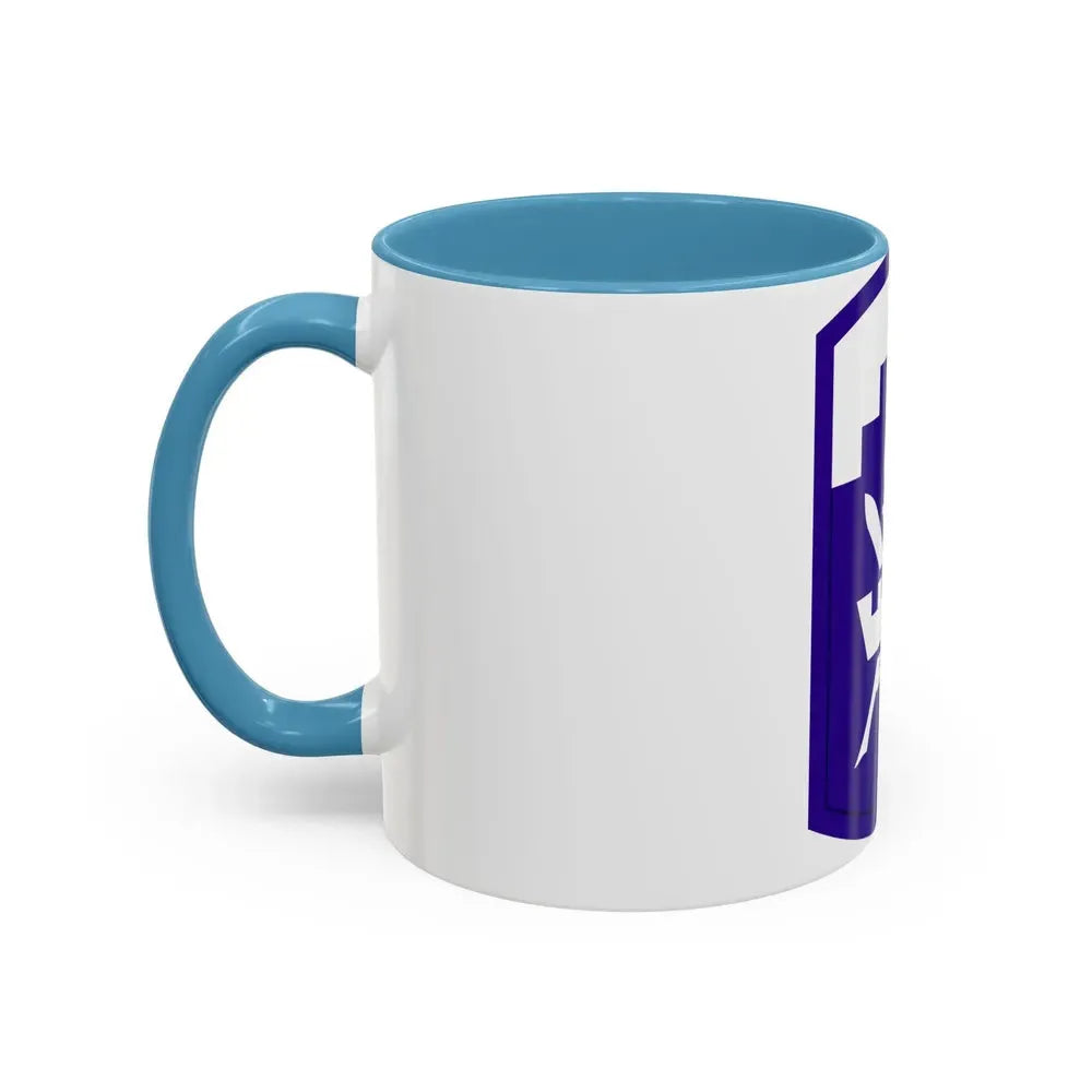 353 Civil Affairs Command (U.S. Army) Accent Coffee Mug - Go Mug Yourself