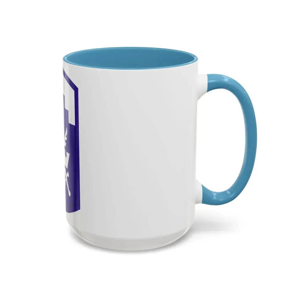 353 Civil Affairs Command (U.S. Army) Accent Coffee Mug - Go Mug Yourself