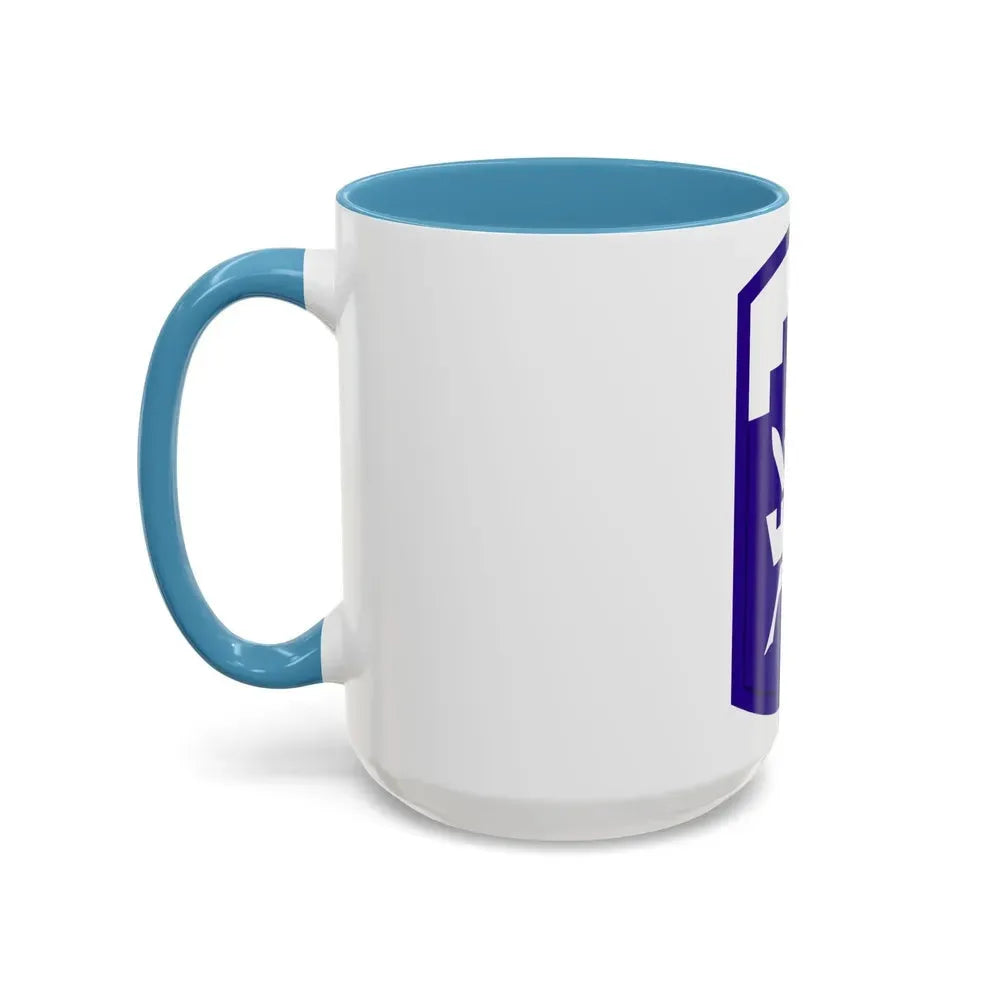 353 Civil Affairs Command (U.S. Army) Accent Coffee Mug - Go Mug Yourself