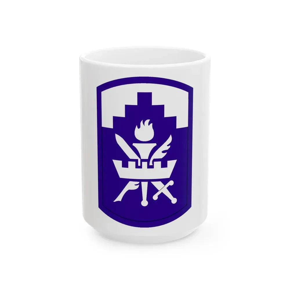 353 Civil Affairs Command (U.S. Army) White Coffee Mug 15oz - Go Mug Yourself