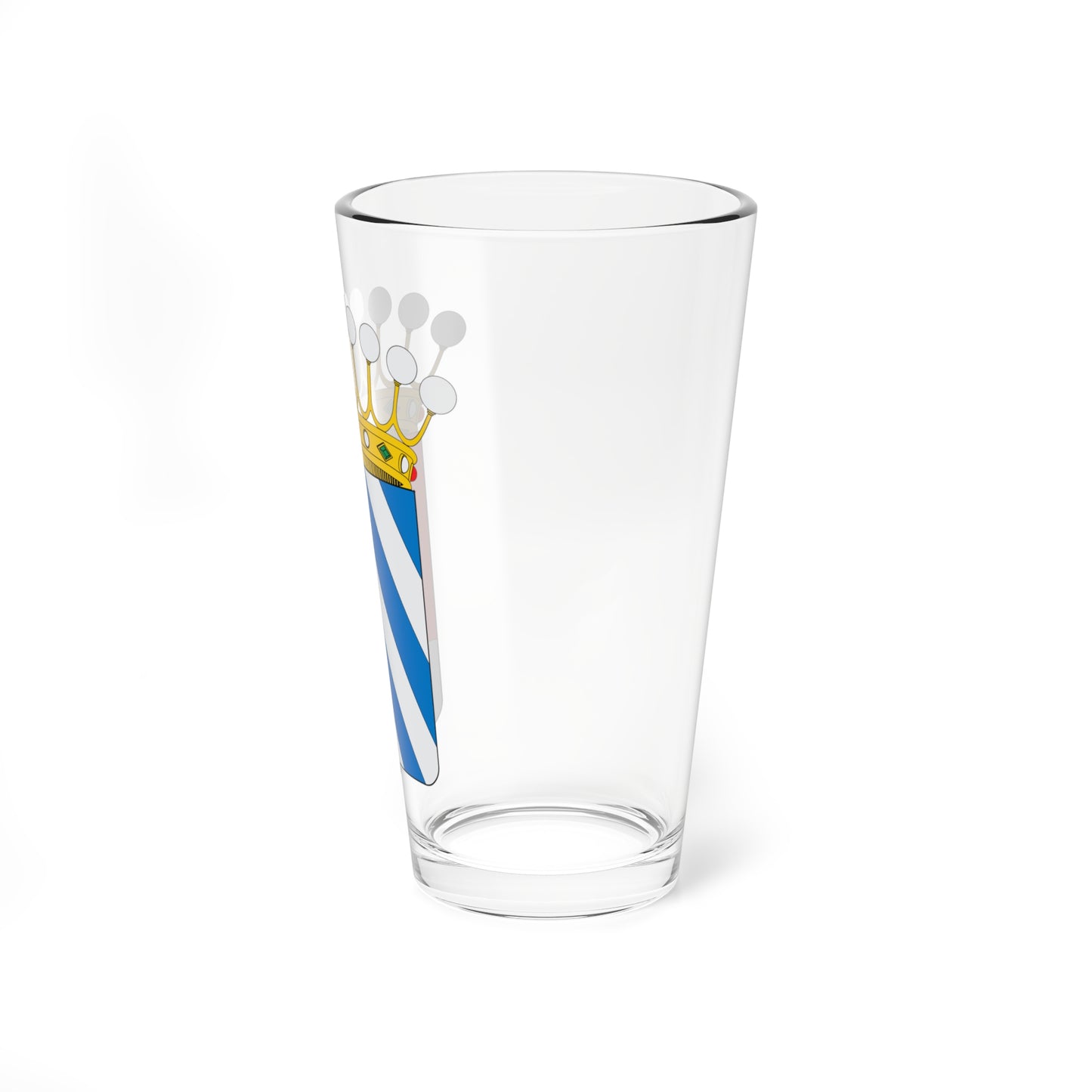 Escudo de Almonacid de la Sierra-Zaragoza (Spain) (Coat of Arms) Pint Glass 16oz