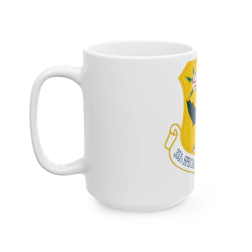 353d Special Operations Group (U.S. Air Force) White Coffee Mug - Go Mug Yourself