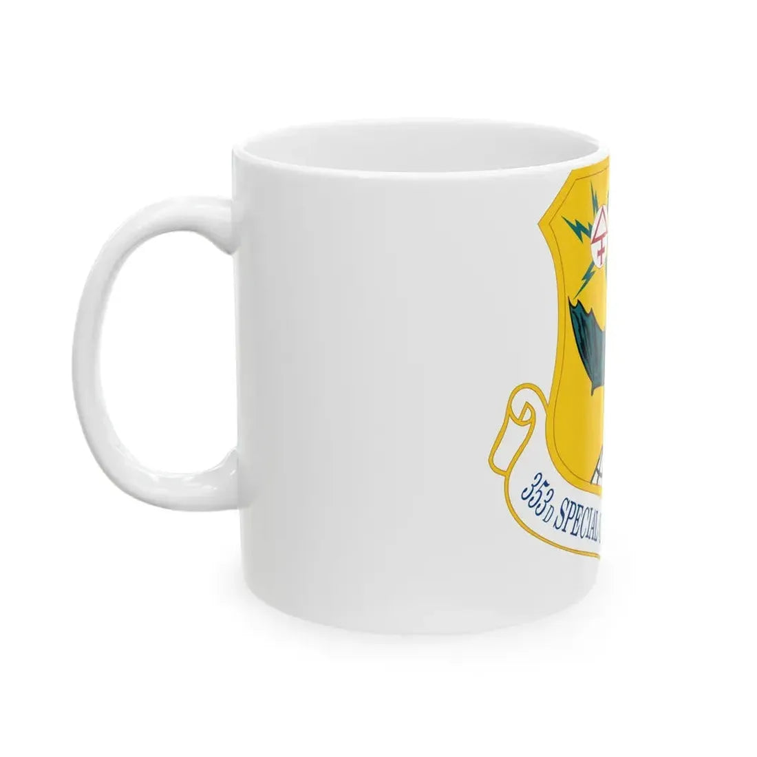 353d Special Operations Group (U.S. Air Force) White Coffee Mug - Go Mug Yourself