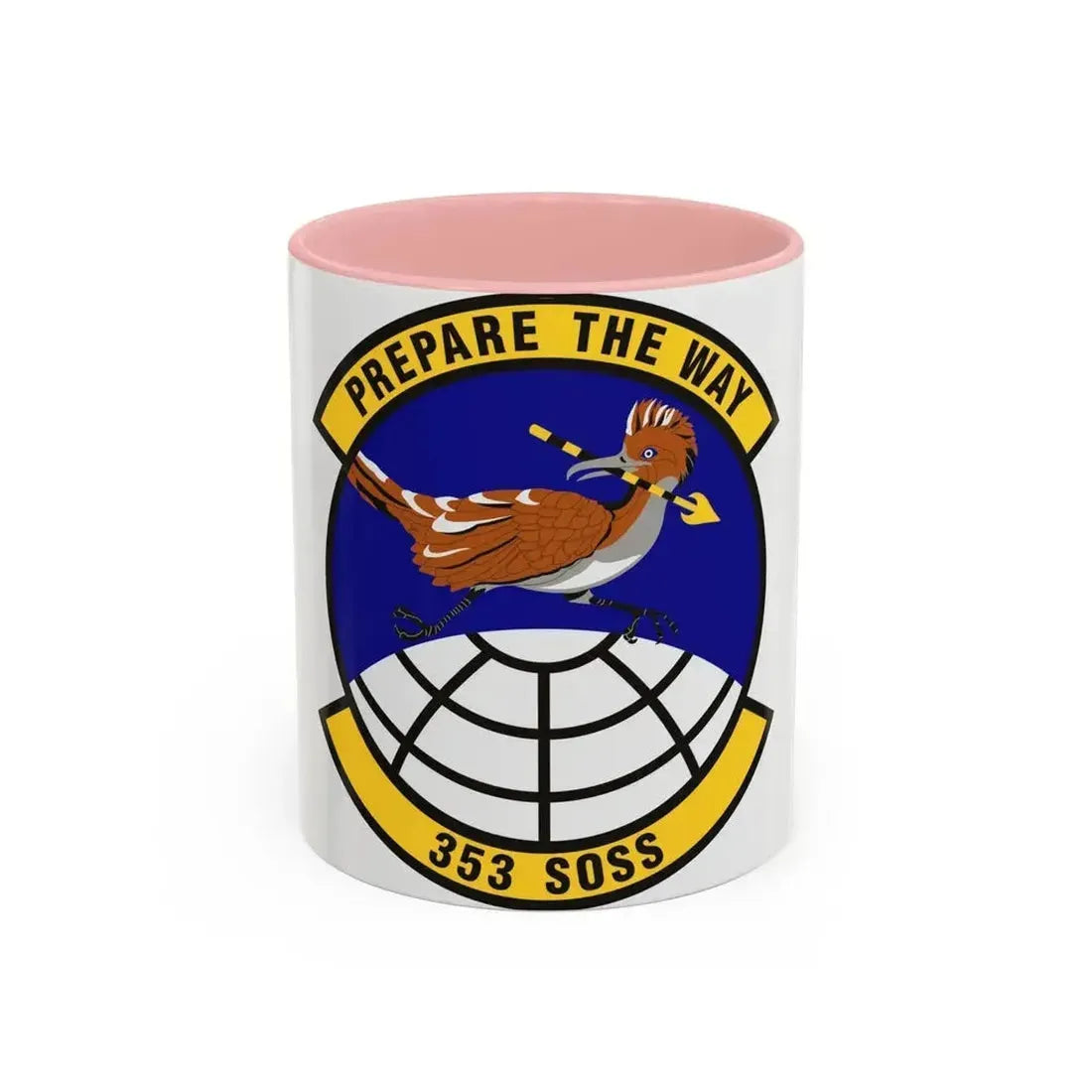 353d Special Operations Support Squadron (U.S. Air Force) Accent Coffee Mug 11oz Pink - Go Mug Yourself