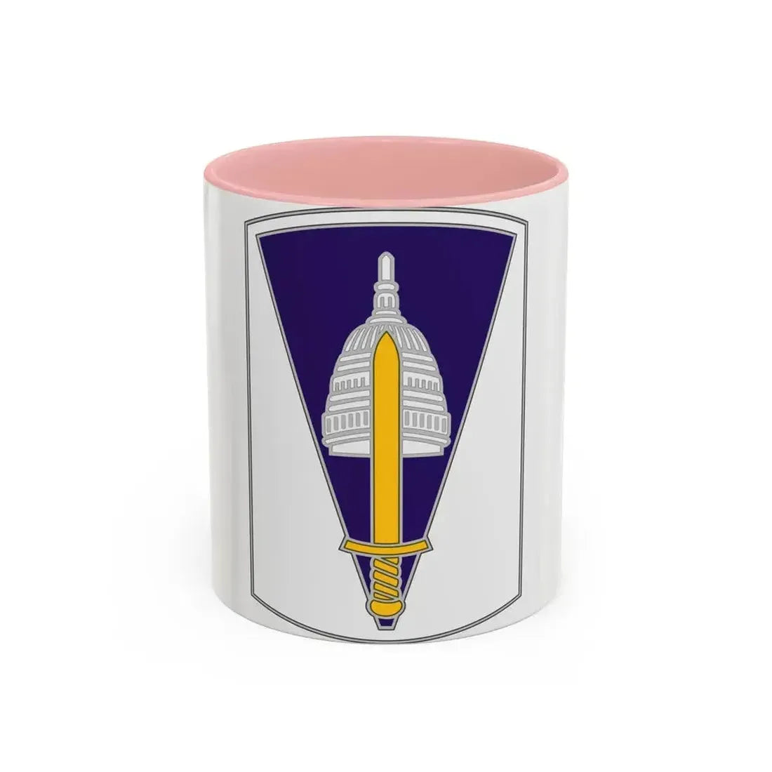 354 Civil Affairs Brigade 2 (U.S. Army) Accent Coffee Mug 11oz Pink - Go Mug Yourself