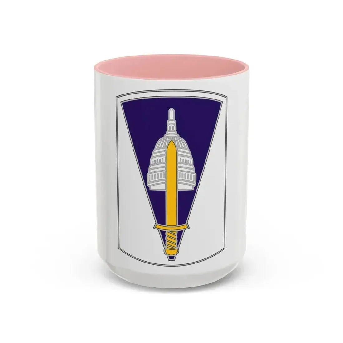 354 Civil Affairs Brigade 2 (U.S. Army) Accent Coffee Mug 15oz Pink - Go Mug Yourself