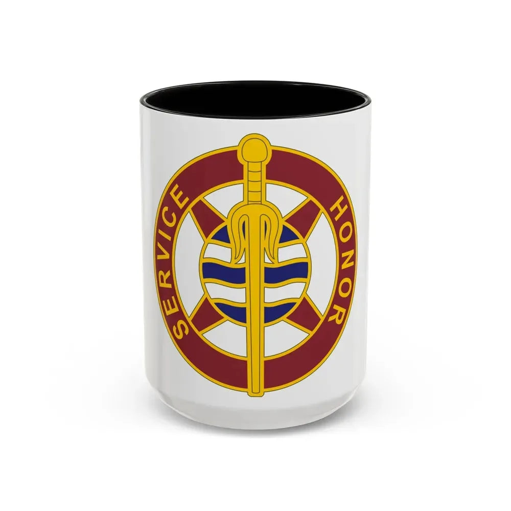 354 Transportation Battalion (U.S. Army) Accent Coffee Mug 15oz Black - Go Mug Yourself