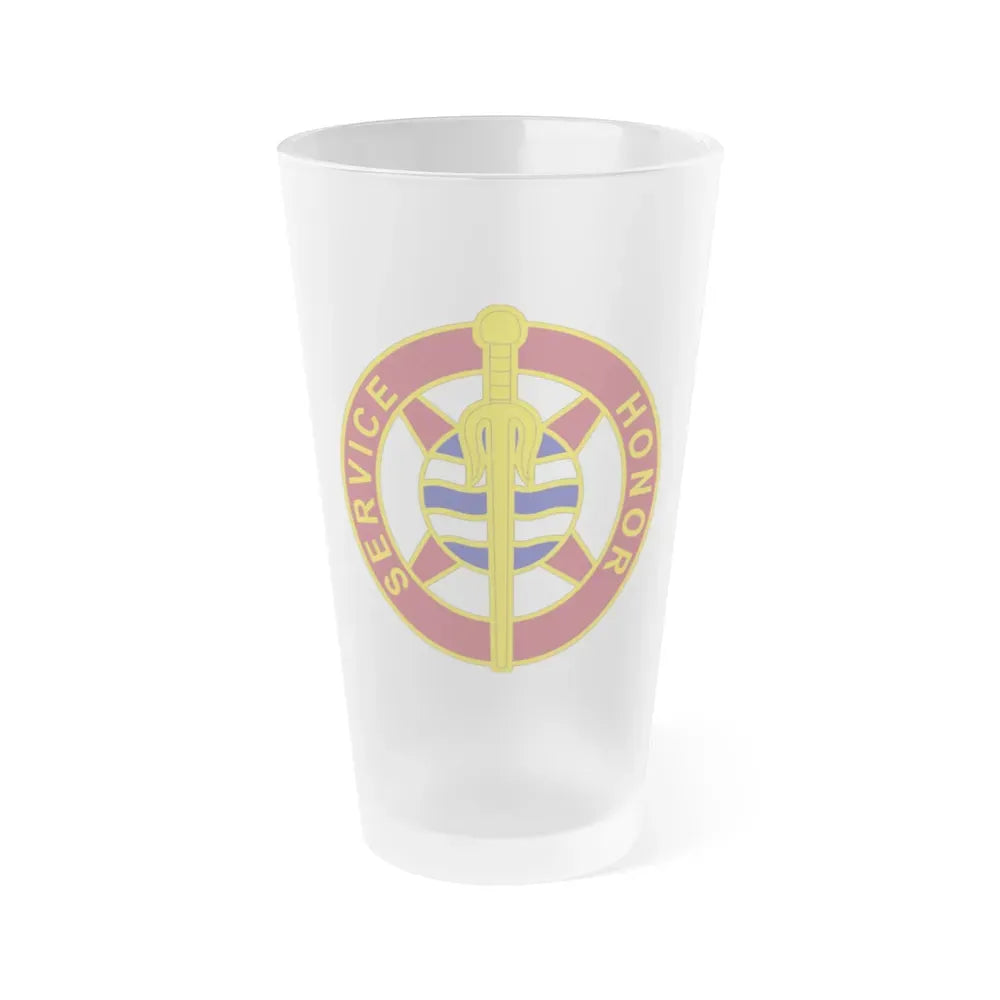 354 Transportation Battalion (U.S. Army) Frosted Pint Glass 16oz Default Title - Go Mug Yourself