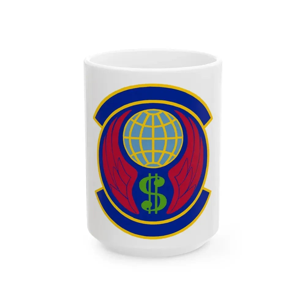 355 Comptroller Squadron ACC (U.S. Air Force) White Coffee Mug 15oz - Go Mug Yourself