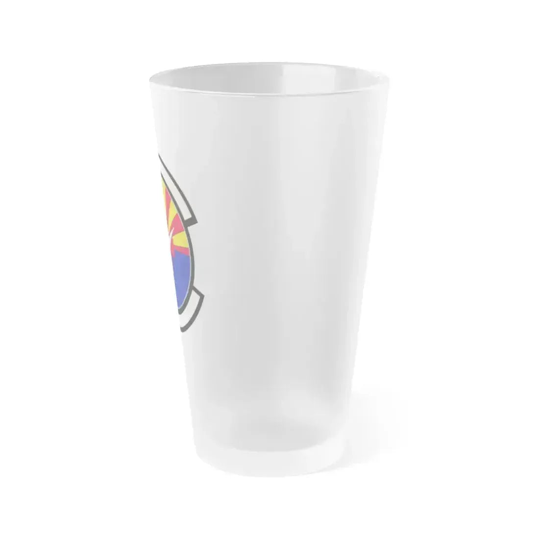 355 Healthcare Operations Squadron ACC (U.S. Air Force) Frosted Pint Glass 16oz - Go Mug Yourself