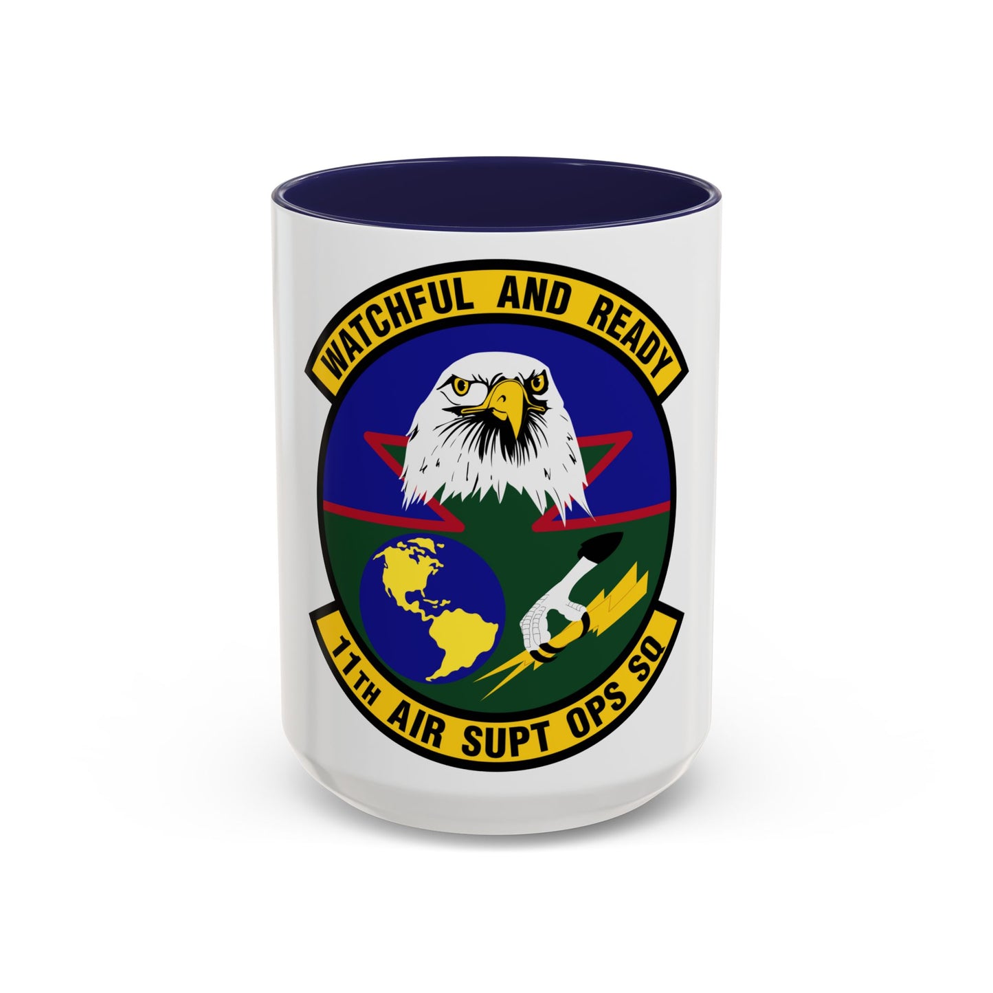 11 Air Support Operations Squadron ACC (U.S. Air Force) Accent Coffee Mug