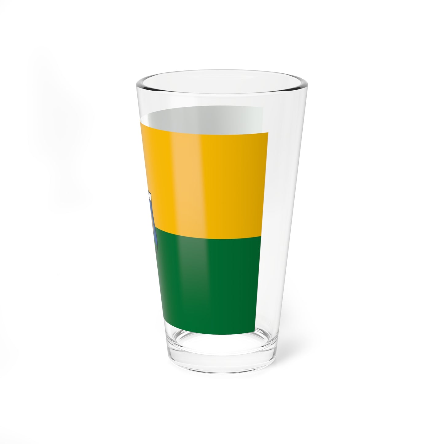Flag of Kartal Hungary (Hungary) Pint Glass 16oz