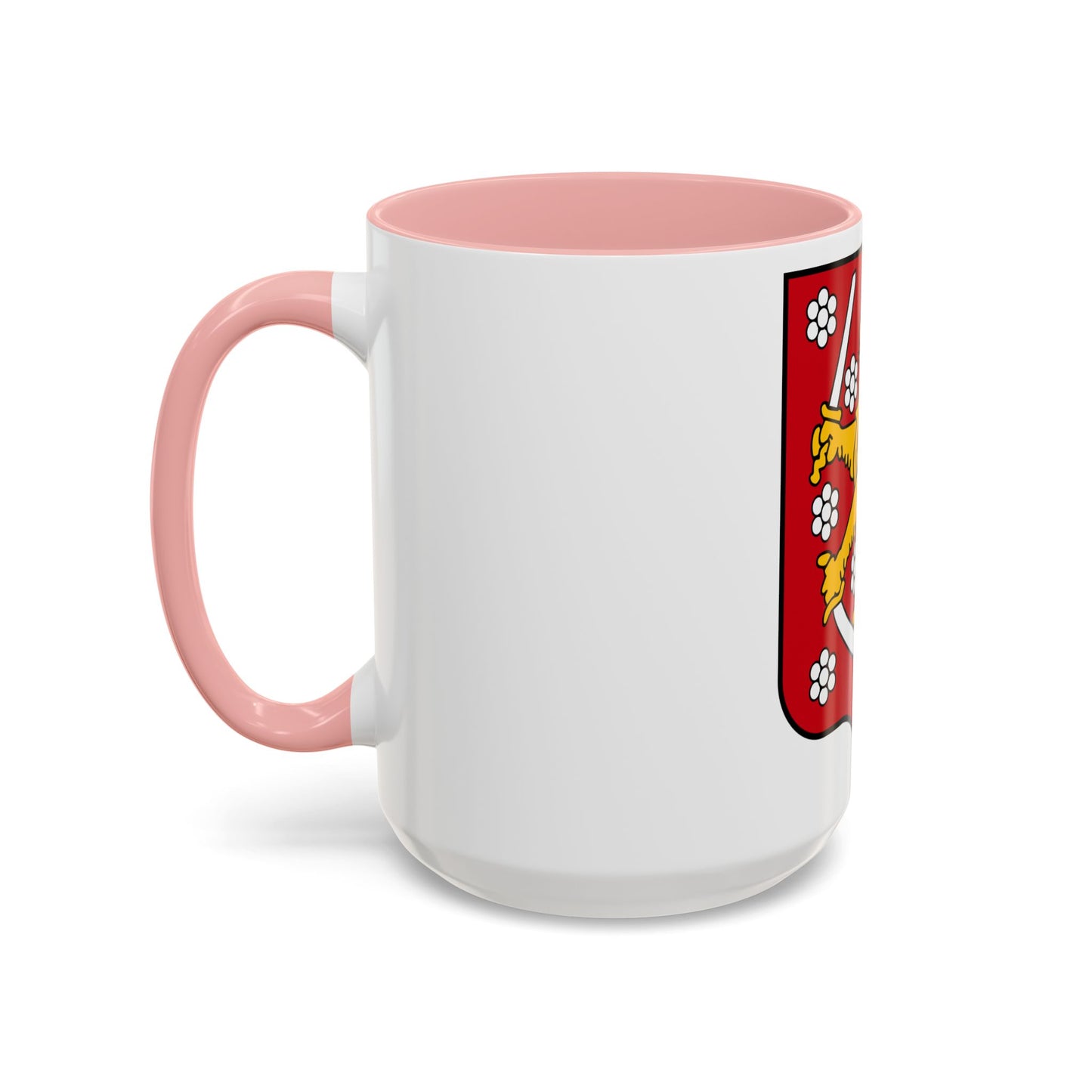 Coats of arms of the Grand Duchy of Finland - Accent Coffee Mug