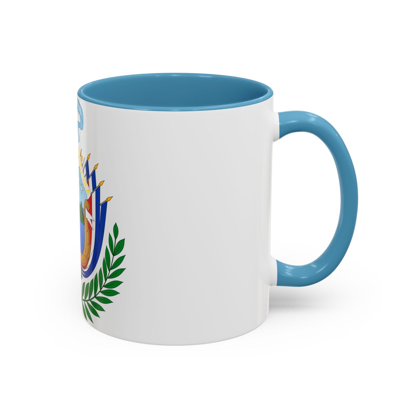 Coat of arms of Costa Rica (1848-1906) - Accent Coffee Mug