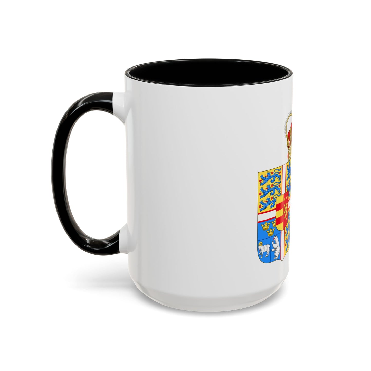 Coat of arms of Princess Marie of Denmark - Accent Coffee Mug