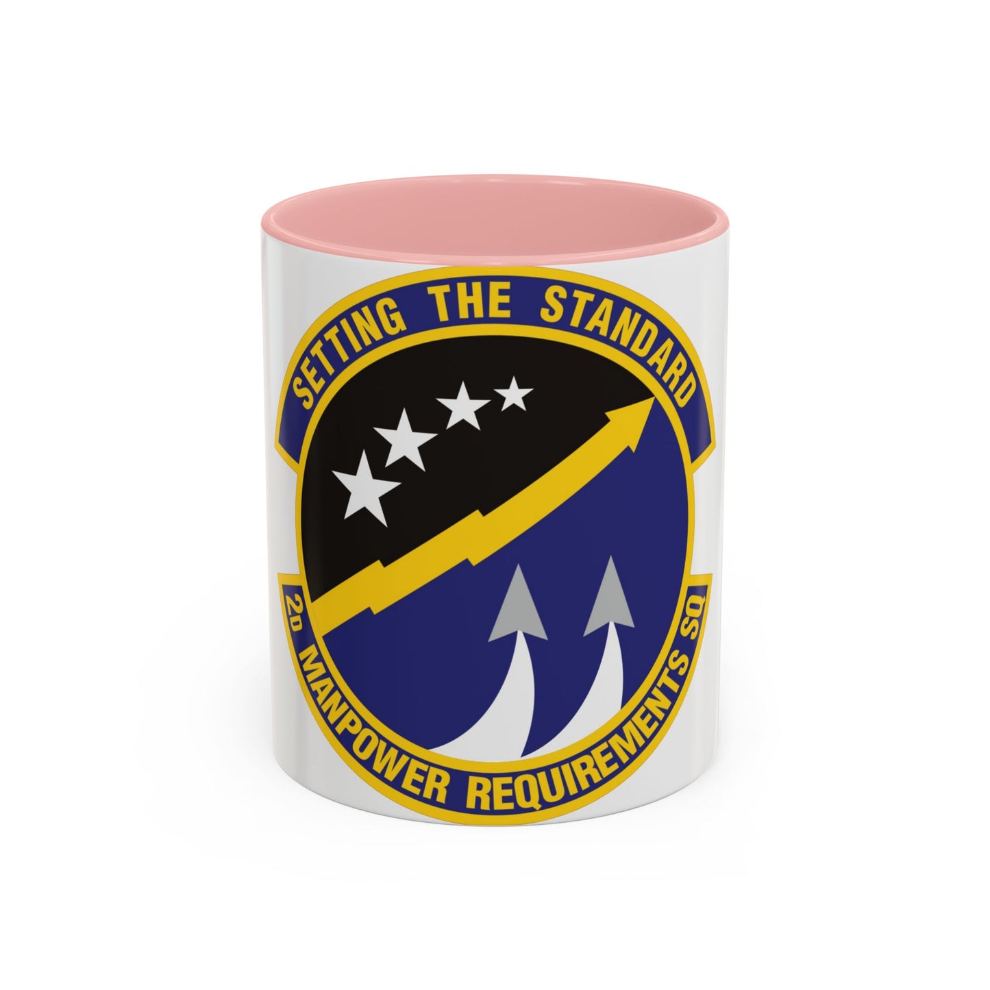 2d Manpower Requirements Squadron (U.S. Air Force) Accent Coffee Mug