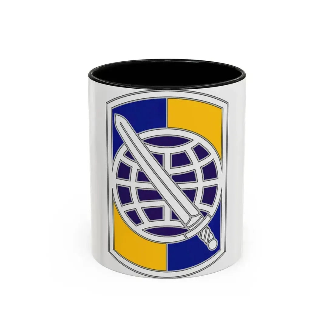 358 Civil Affairs Brigade 2 (U.S. Army) Accent Coffee Mug 11oz Black - Go Mug Yourself
