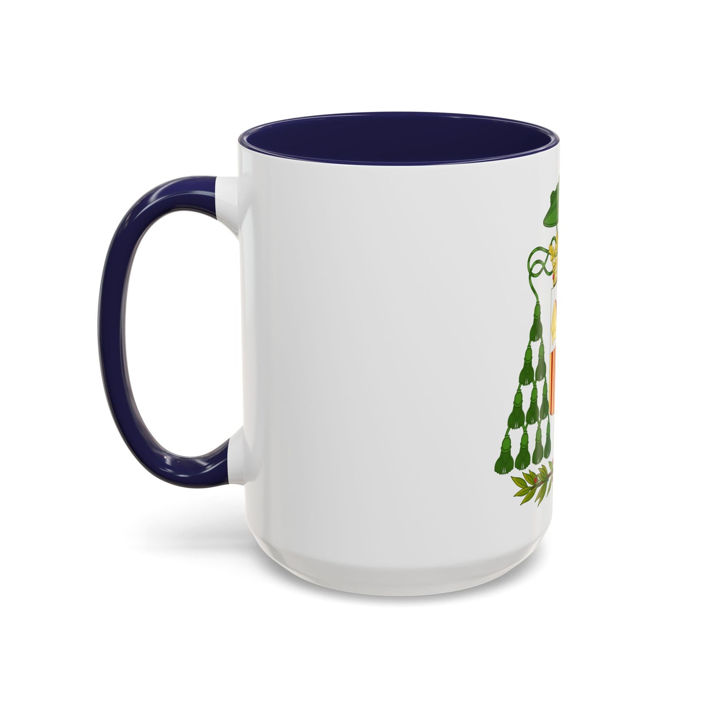 Historical Coat of Arms of Ecclesiastic Co-Prince of Andorra - Accent Coffee Mug