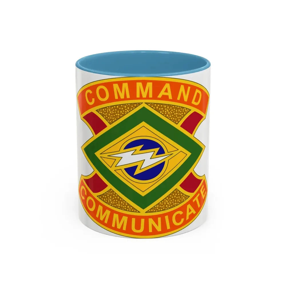 359 Signal Brigade 2 (U.S. Army) Accent Coffee Mug 11oz Light Blue - Go Mug Yourself