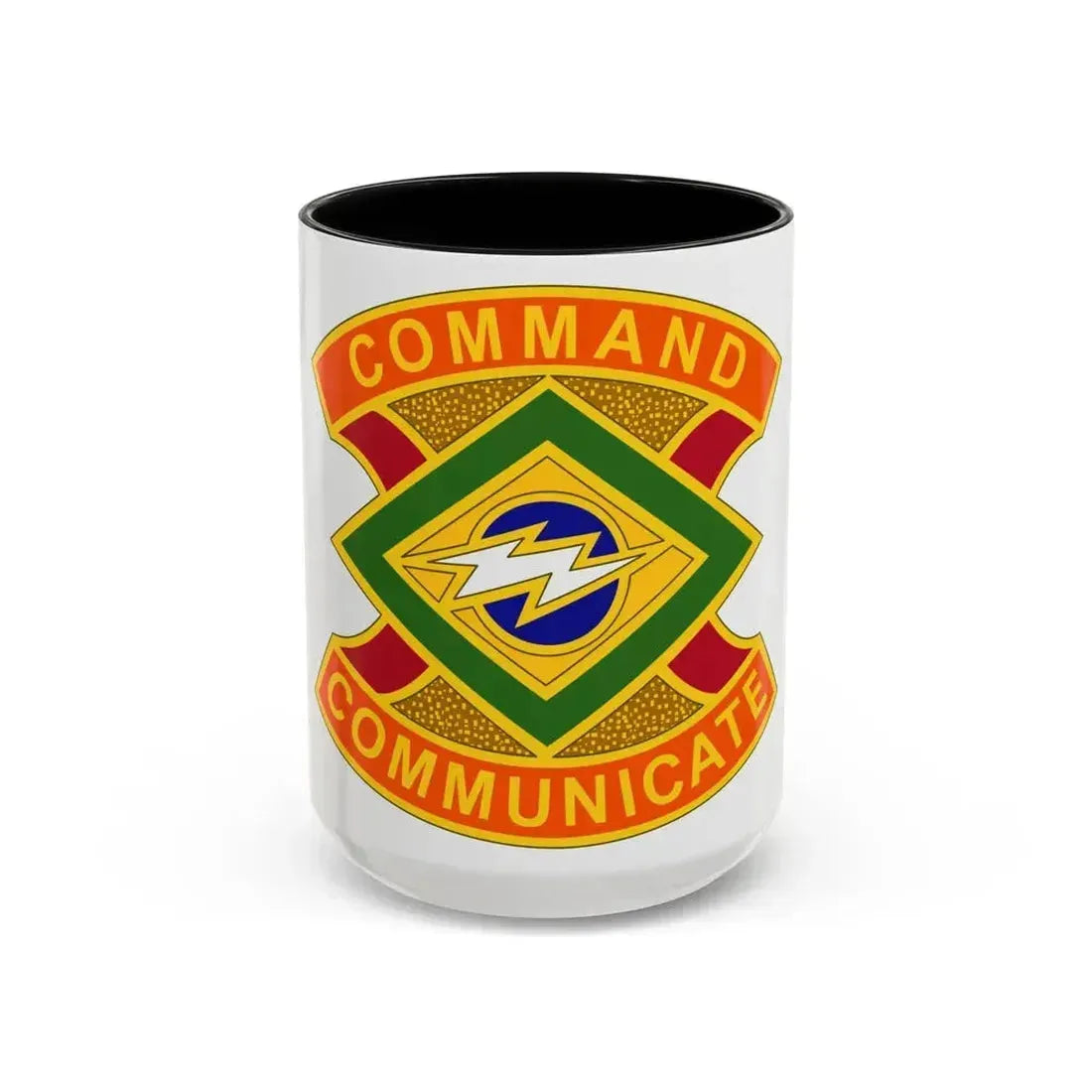 359 Signal Brigade 2 (U.S. Army) Accent Coffee Mug 15oz Black - Go Mug Yourself