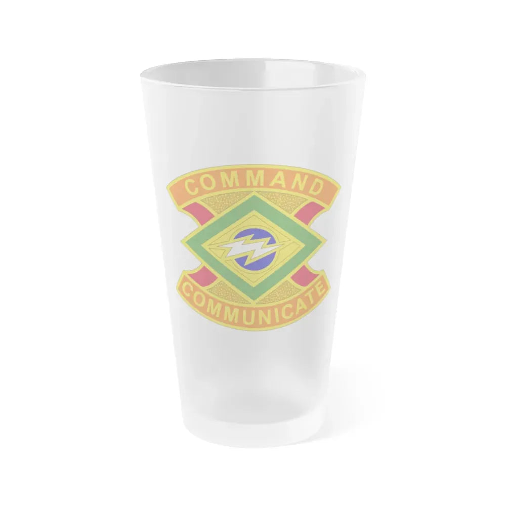 359 Signal Brigade 2 (U.S. Army) Frosted Pint Glass 16oz Default Title - Go Mug Yourself