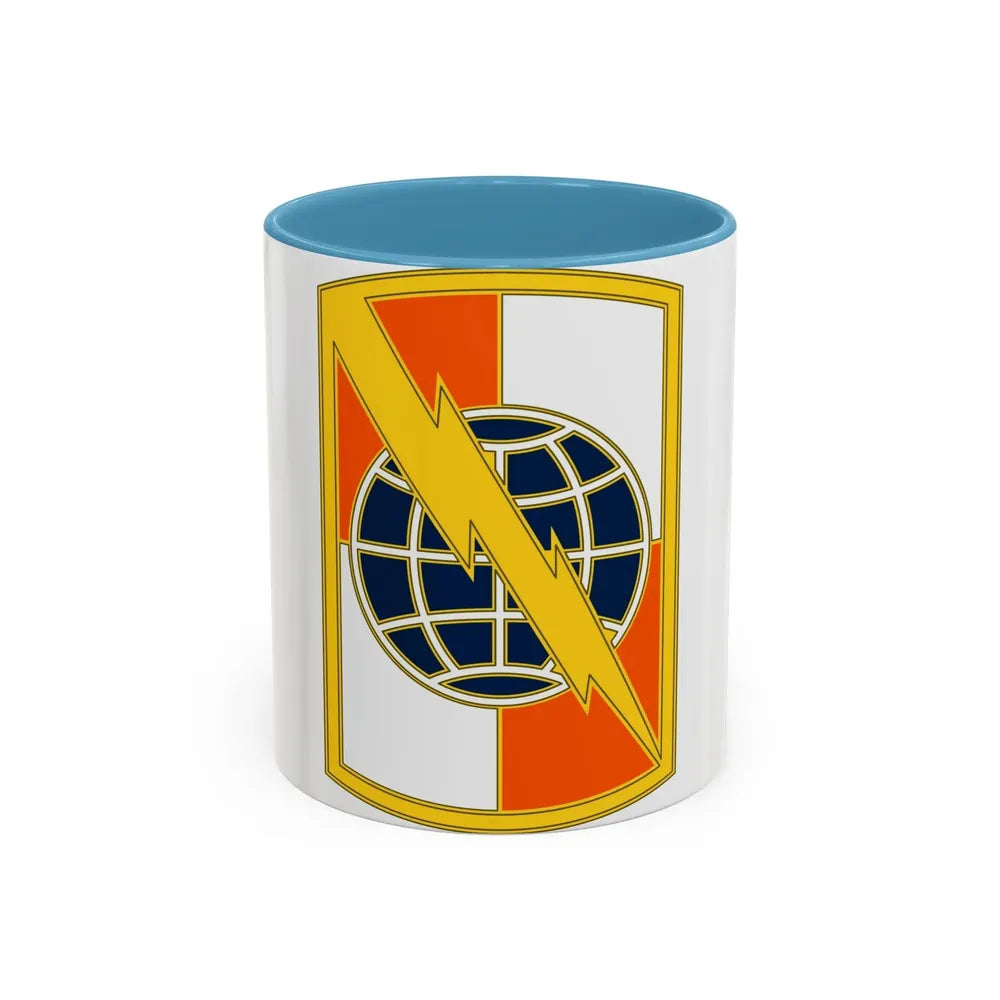 359 Signal Brigade 3 (U.S. Army) Accent Coffee Mug 11oz Light Blue - Go Mug Yourself