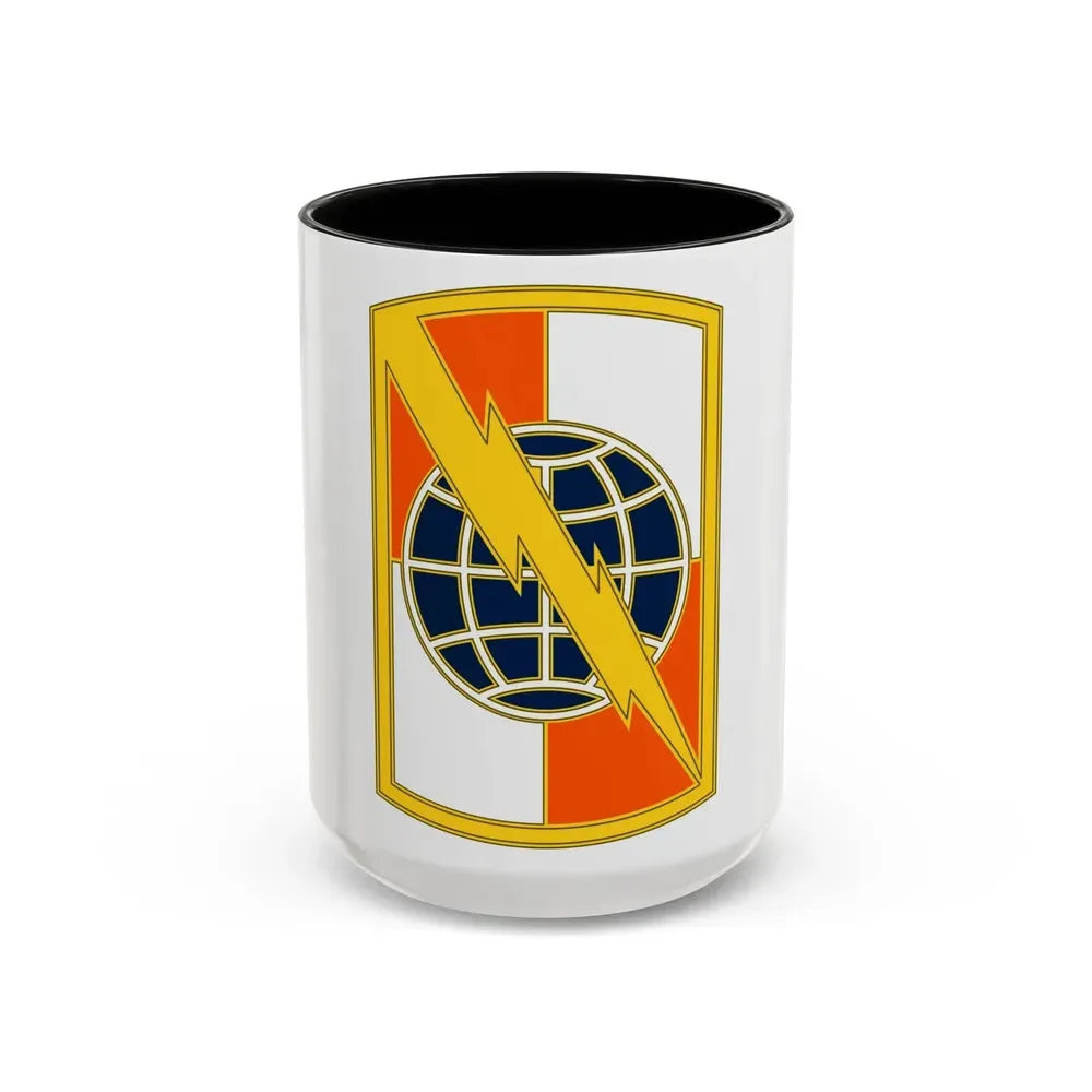 359 Signal Brigade 3 (U.S. Army) Accent Coffee Mug 15oz Black - Go Mug Yourself