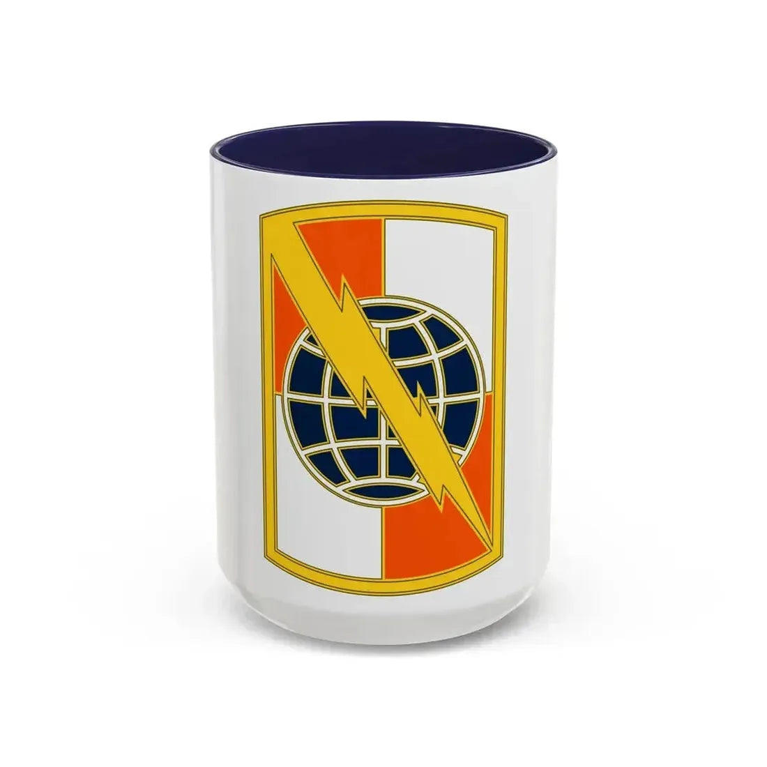 359 Signal Brigade 3 (U.S. Army) Accent Coffee Mug 15oz Navy - Go Mug Yourself