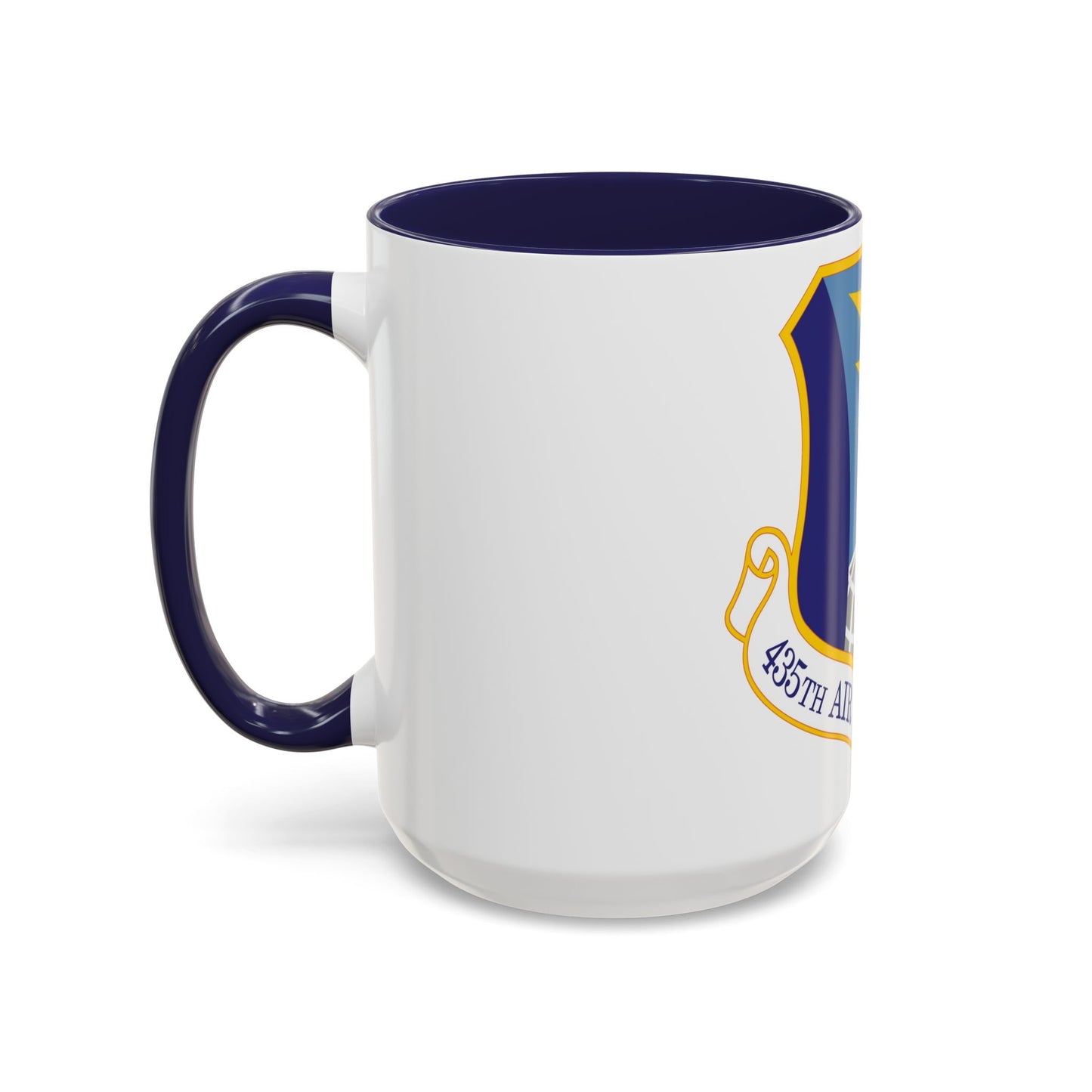 435th Air Base Wing (U.S. Air Force) Accent Coffee Mug
