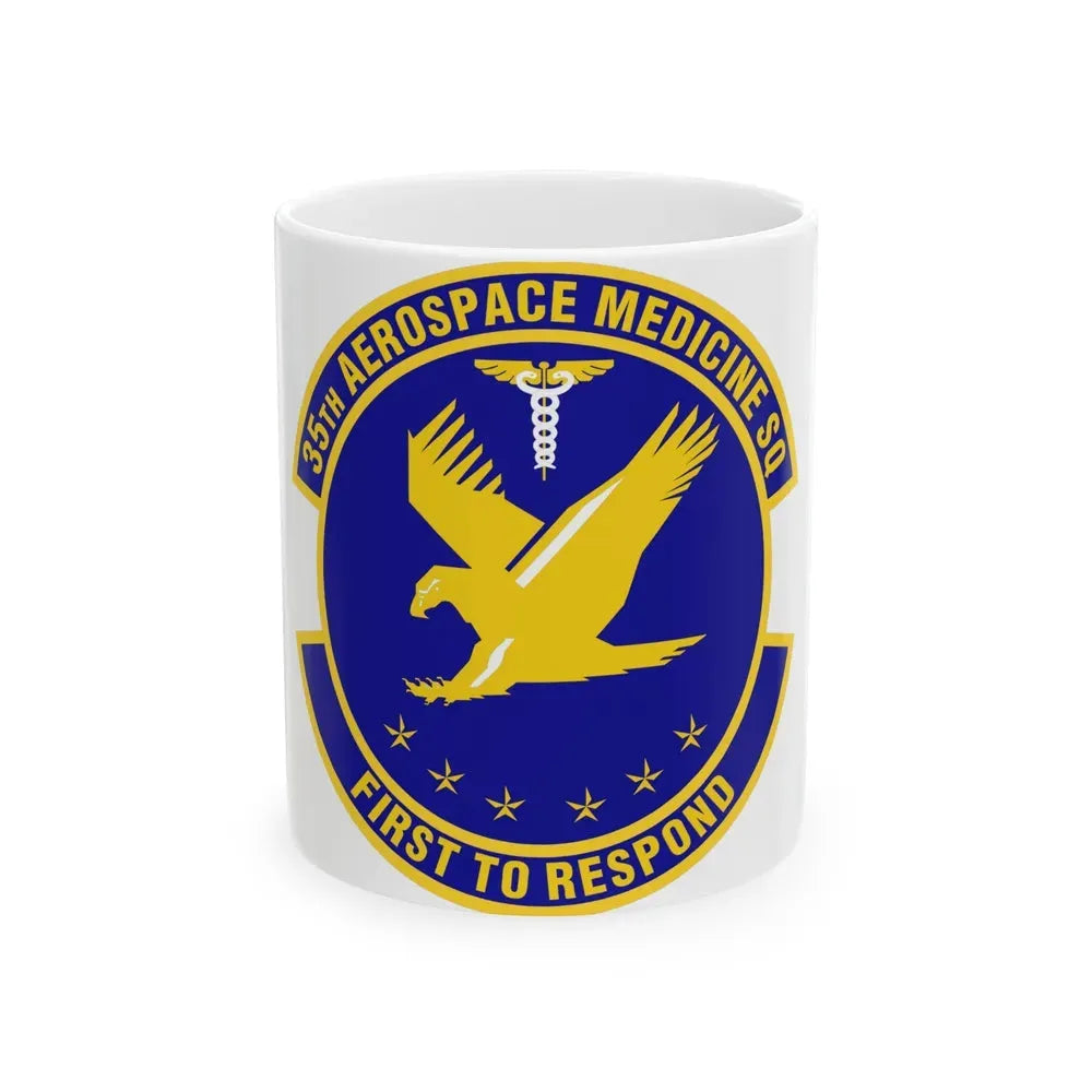 35th Aerospace Medicine Squadron (U.S. Air Force) White Coffee Mug 11oz - Go Mug Yourself