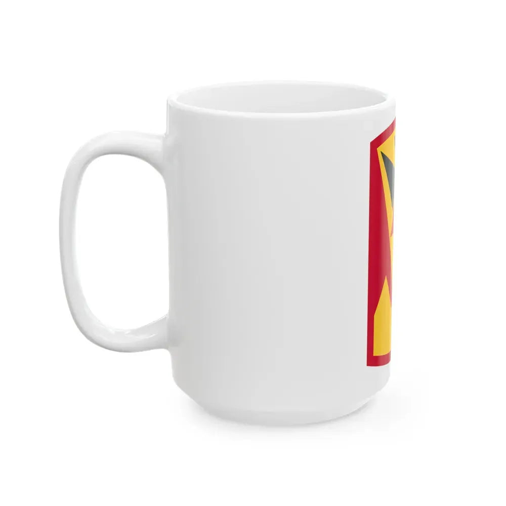 35th Air Defense Artillery Brigade (U.S. Army) White Coffee Mug - Go Mug Yourself