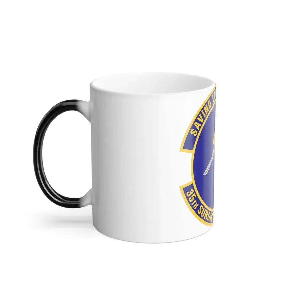 35th Surgical Operations Squadron (U.S. Air Force) Color Changing Coffee Mug - Go Mug Yourself