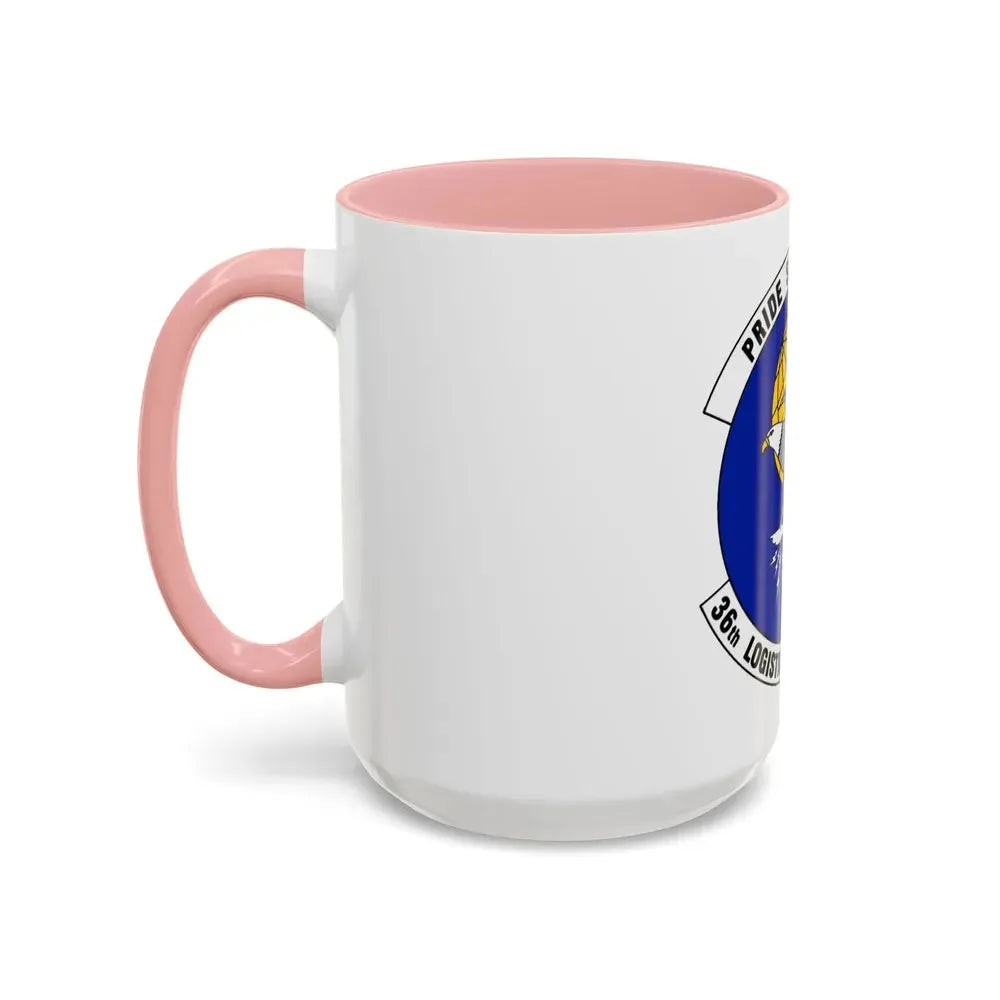 36 Logistics Readiness Squadron PACAF (U.S. Air Force) Accent Coffee Mug - Go Mug Yourself