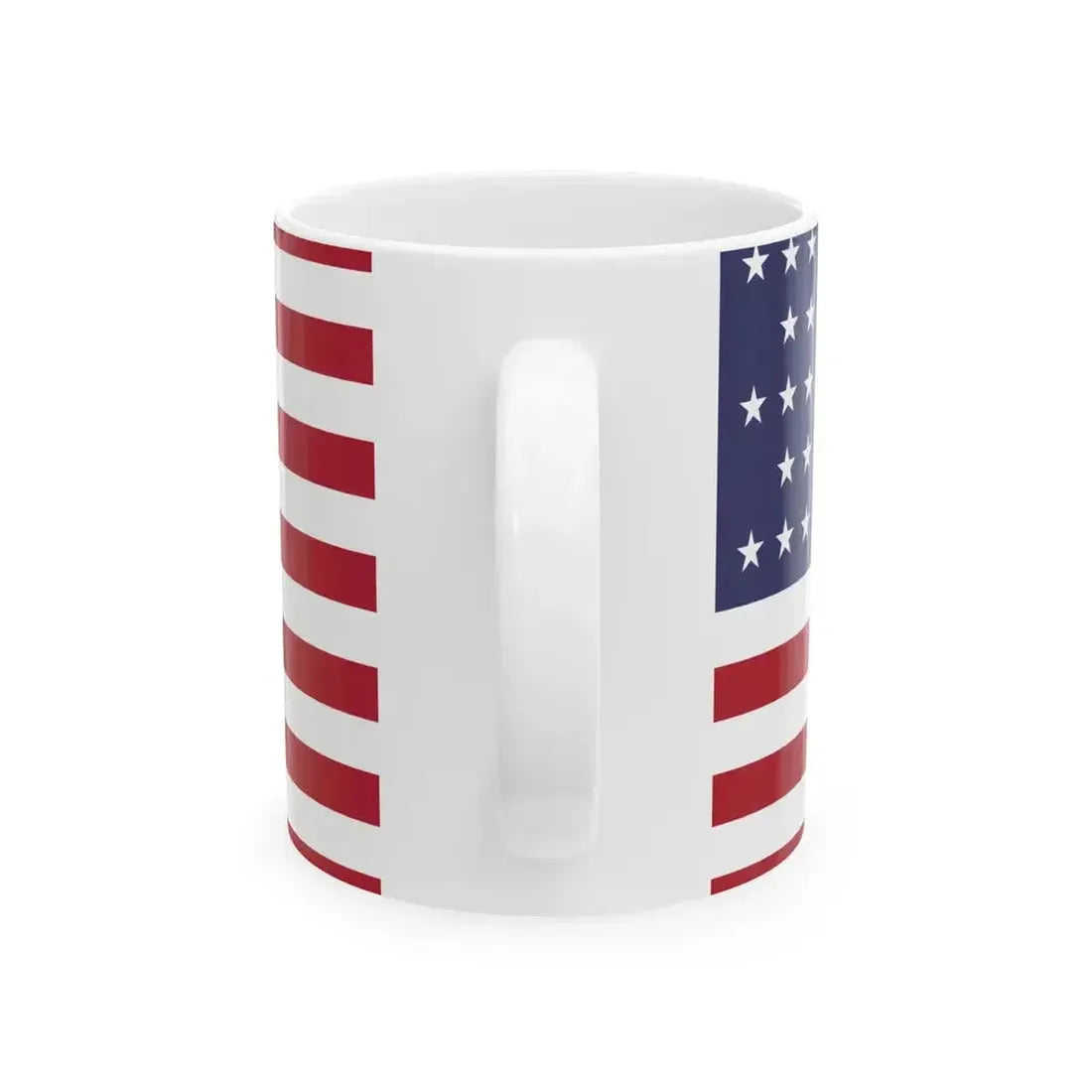 36 Star US Flag (United States) White Coffee Mug - Go Mug Yourself