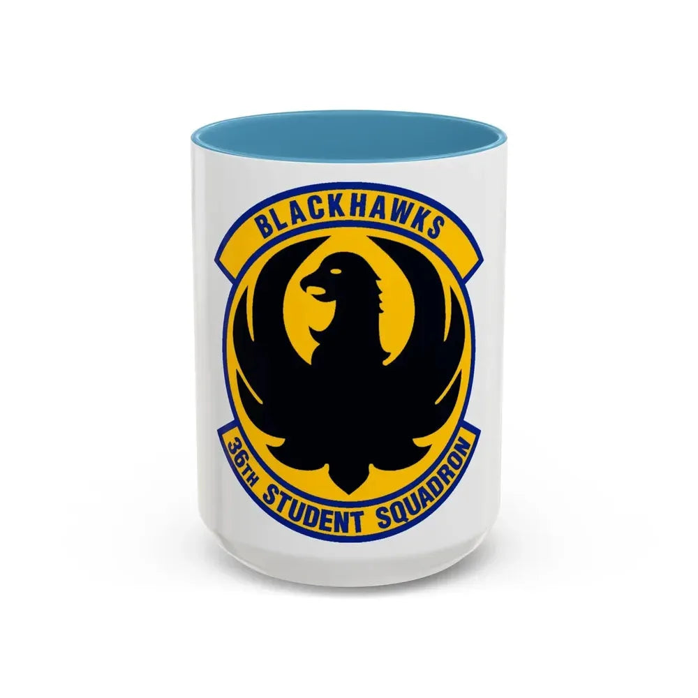 36 Student Sq AETC (U.S. Air Force) Accent Coffee Mug 15oz Light Blue - Go Mug Yourself