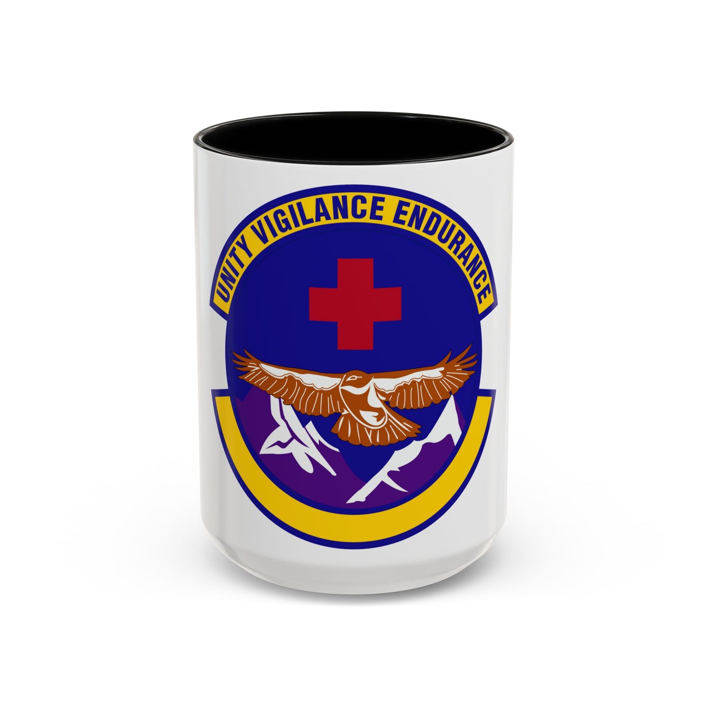 17 Operational Medical Readiness Squadron AETC (U.S. Air Force) Accent Coffee Mug