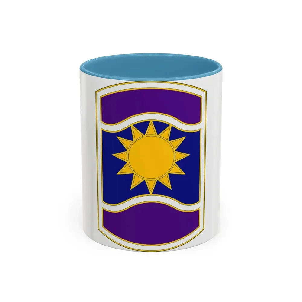 361 Civil Affairs Brigade (U.S. Army) Accent Coffee Mug 11oz Light Blue - Go Mug Yourself
