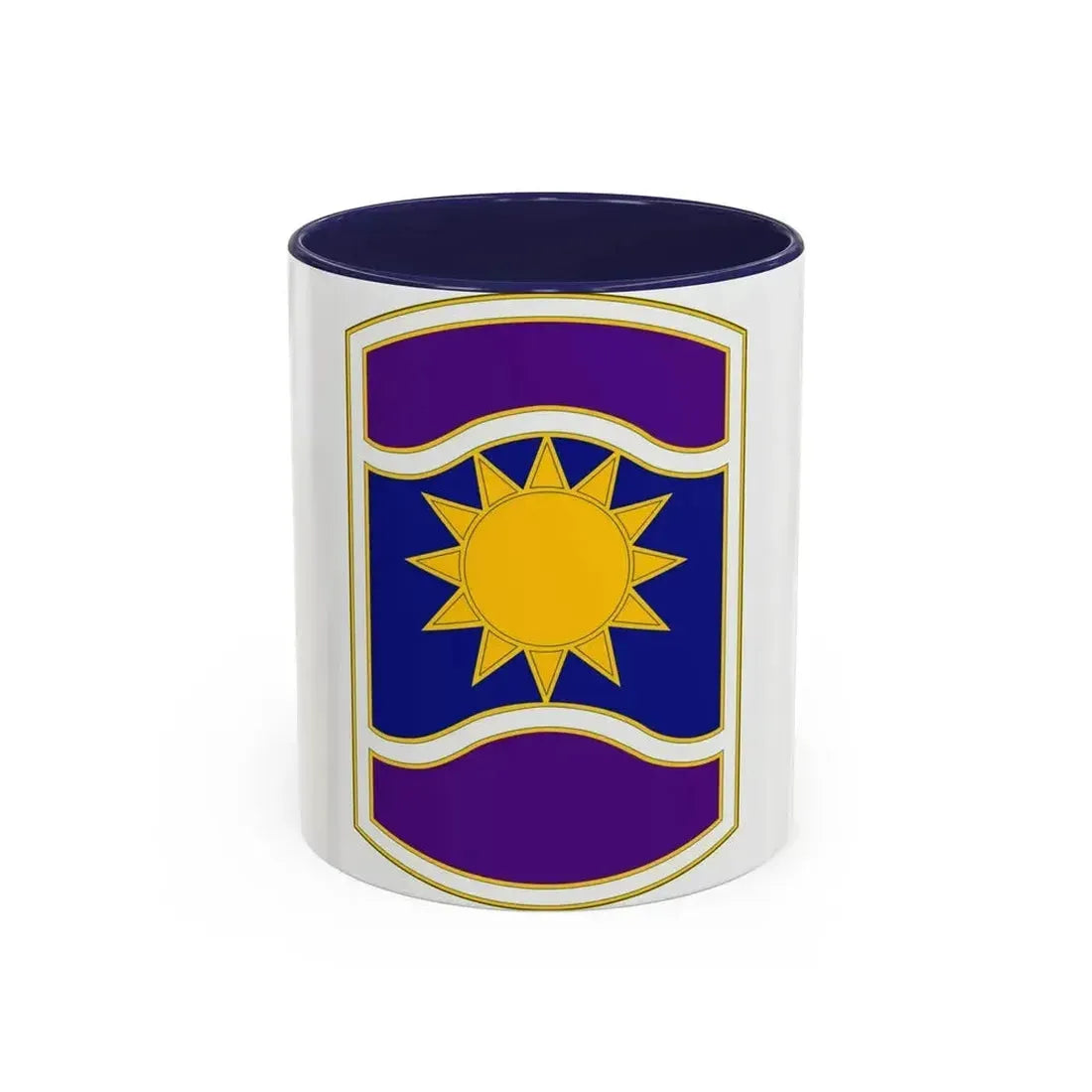 361 Civil Affairs Brigade (U.S. Army) Accent Coffee Mug 11oz Navy - Go Mug Yourself